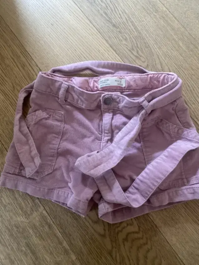 Cord Shorts rosa 