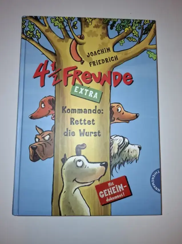 Buch 4 1/2 Freunde Extra Rettet die Wurst 