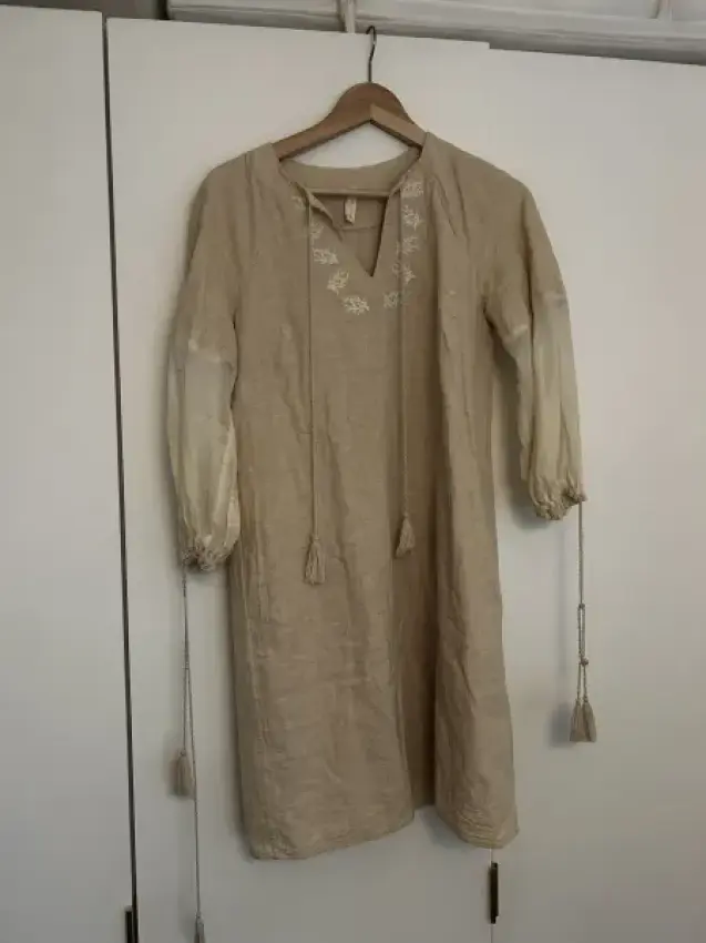 Kleid aus Leinengemisch von Yargici 