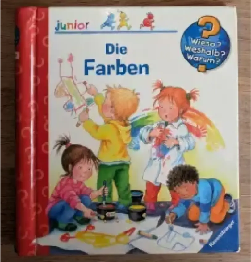 Klappen-Buch "Die Farben"