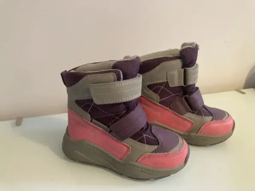 Winterstiefel waterproof pink lila