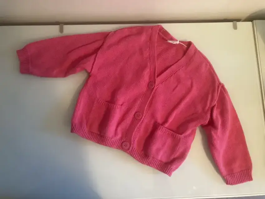 Zara Strickjacke oversized pink