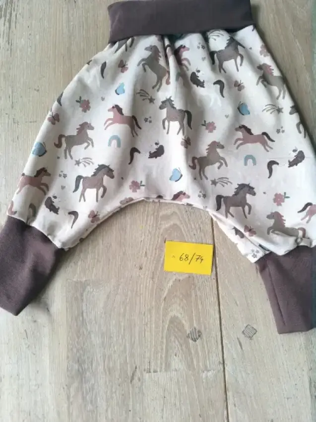 Hose beige Einhorn 68/74 