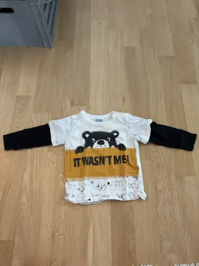 Longsleeve Bärchen Gr. 80