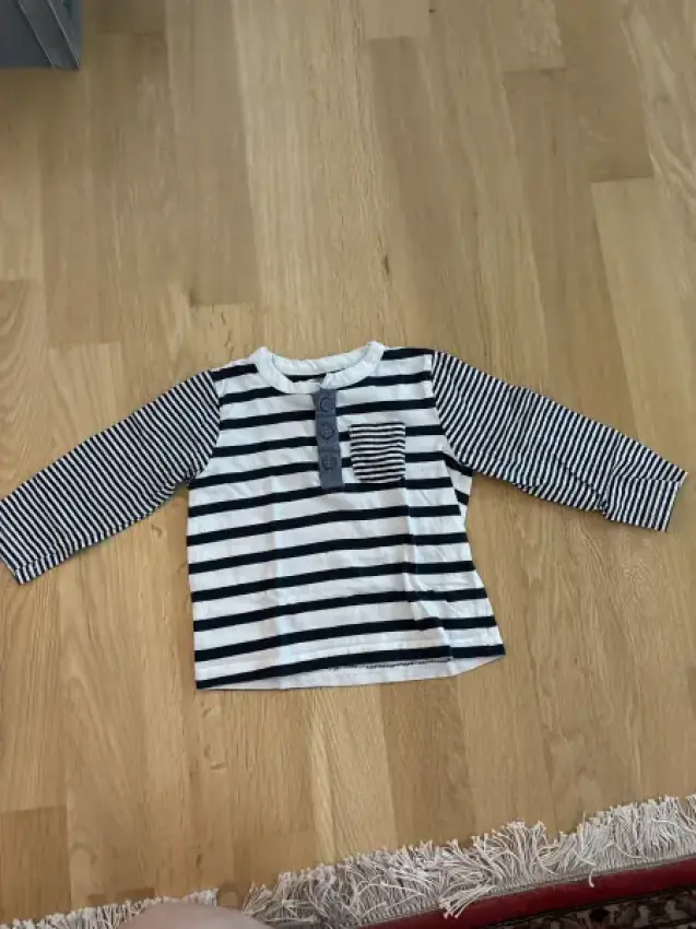 Longsleeve Topomini streifen Gr. 80