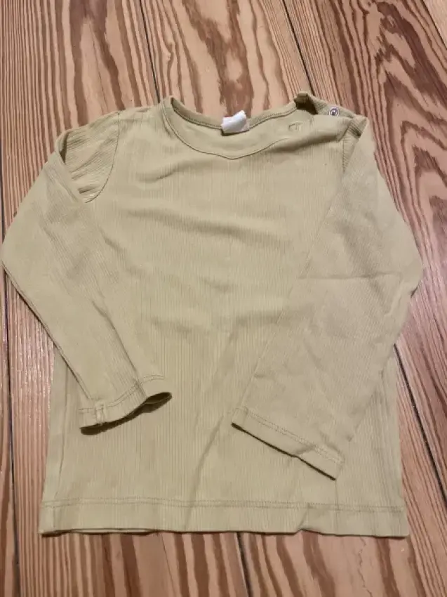 geripptes Longsleeve 