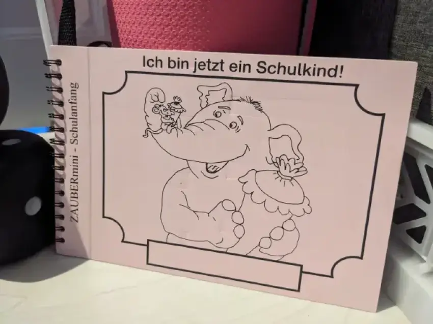 Schulkind-Heftchen zur Einschulung 