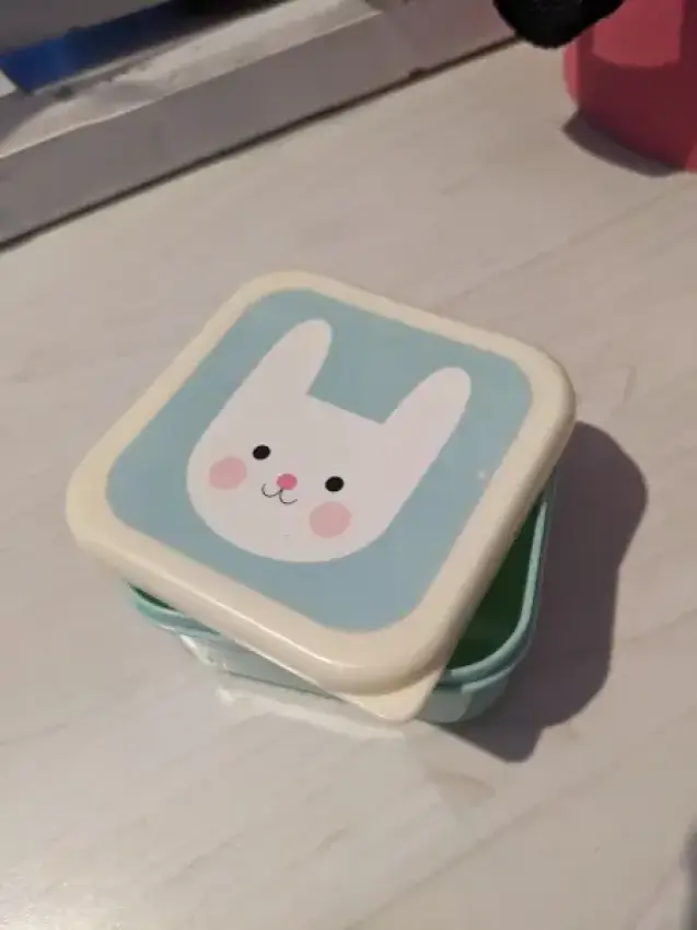 Kleines Döschen für To Go Essen 