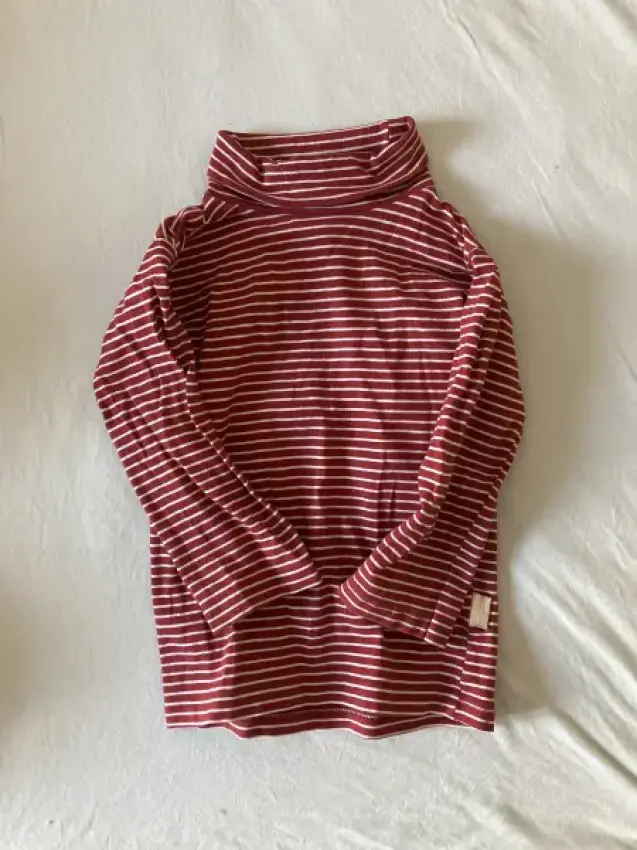 Rollkragenpullover geringelt Feetje