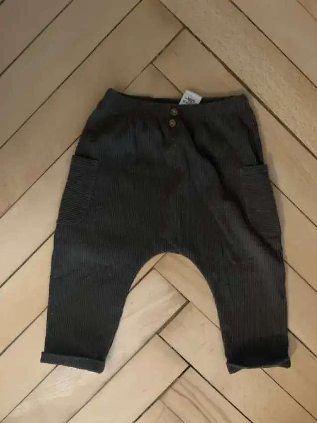 Graue Stoffhose von Next