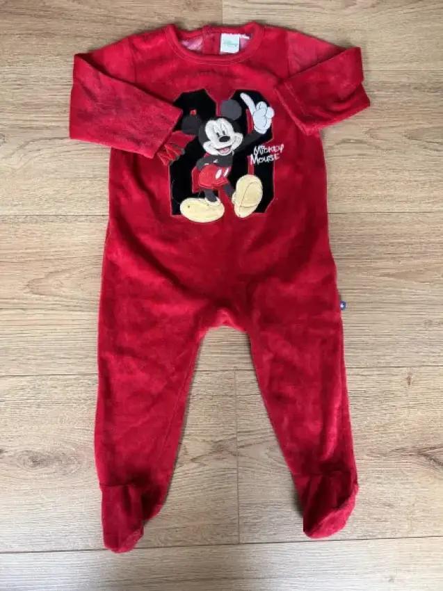 Disney - Schlafanzug - rot - neu 
