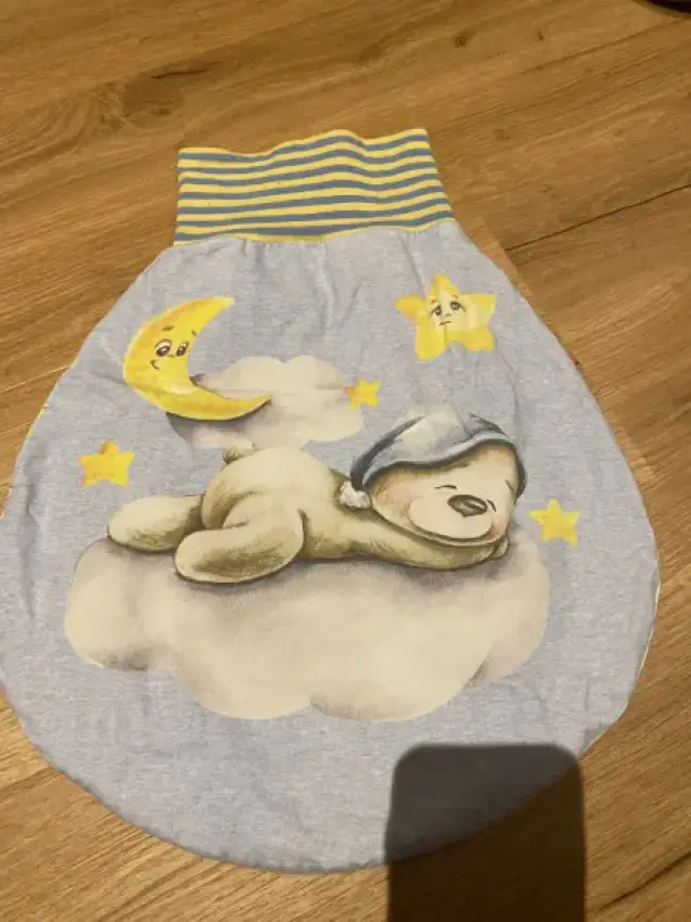 Schlafsack Teddy handmade 