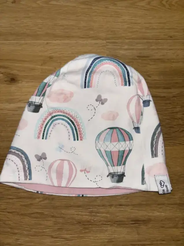 Handmade Mütze rosa