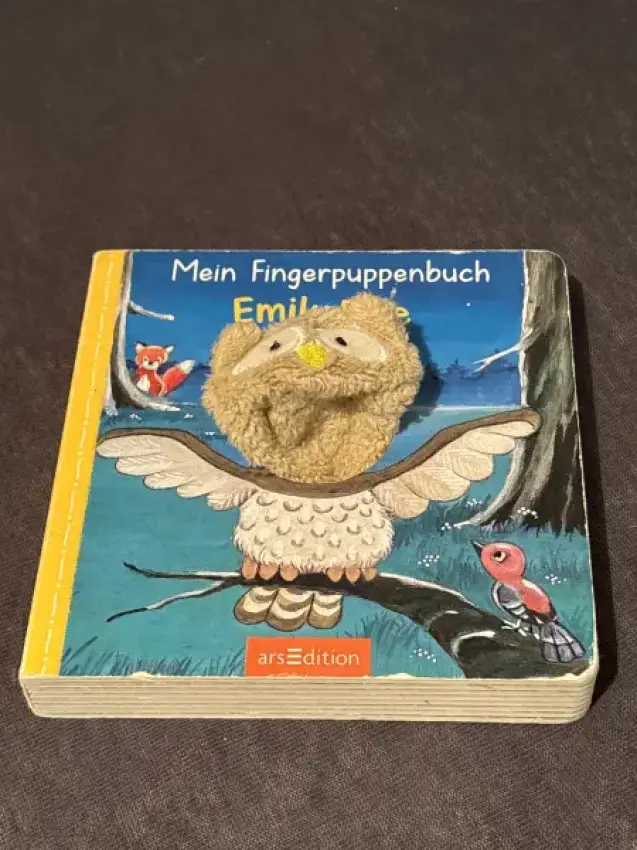 Fingerpuppenbuch Eule